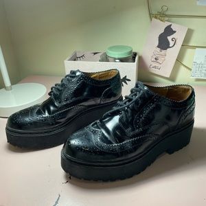 Jeffrey Campbell platform oxfords